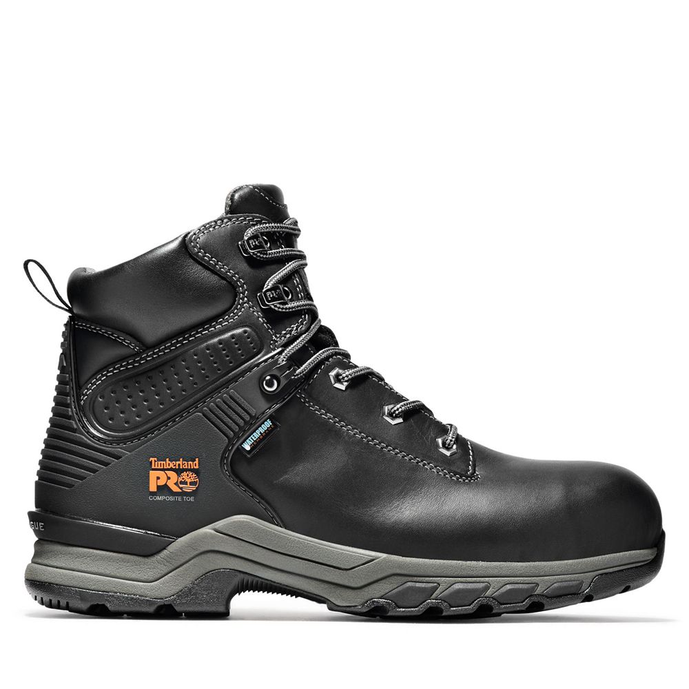 Bocanci De Muncă Timberland Barbati Negrii - Pro® Hypercharge 6\" Comp Toe - Romania - GKIDVR820